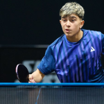 Orgullo Colombiano! Emanuel Otálvaro, subcampeón del Grand Smash Juvenil de tenis de mesa